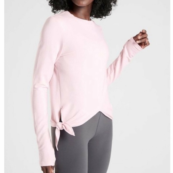 Athleta Tops - Athleta Samsara Side Tie Sweatshirt New